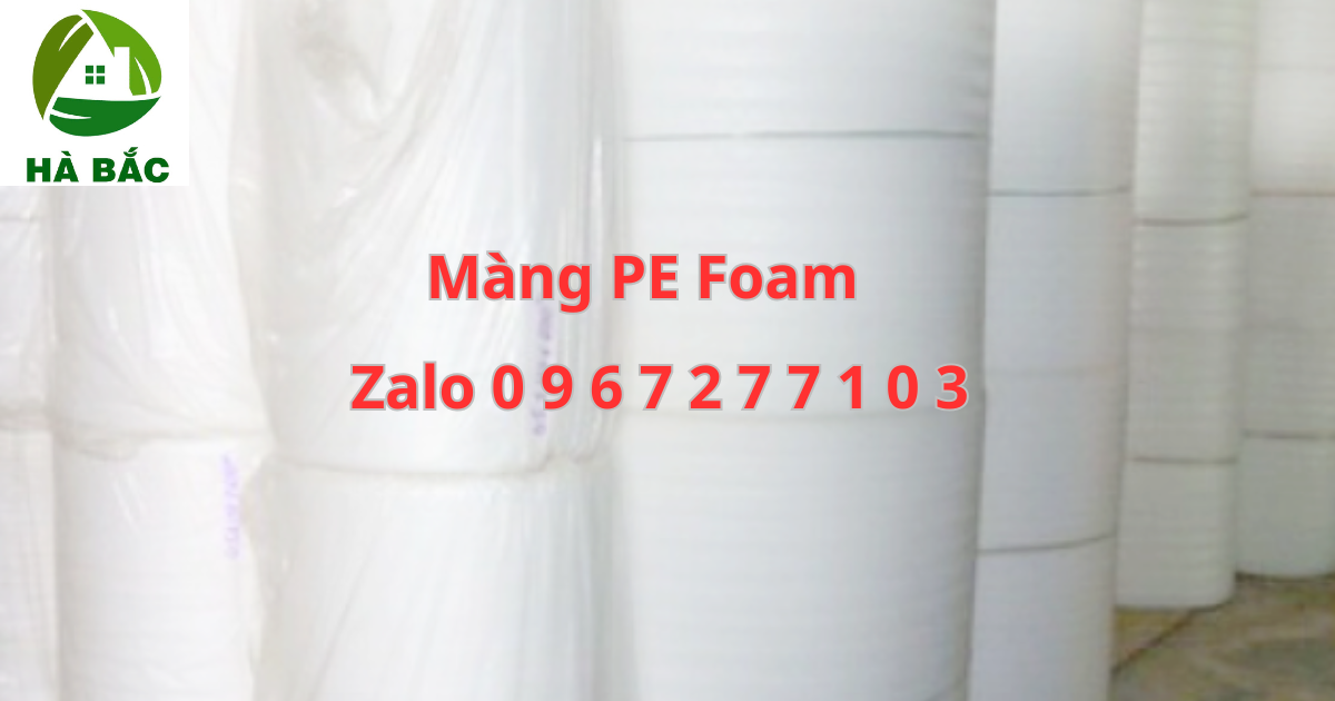 Mút PE Foam lót balo tại Bình Dương