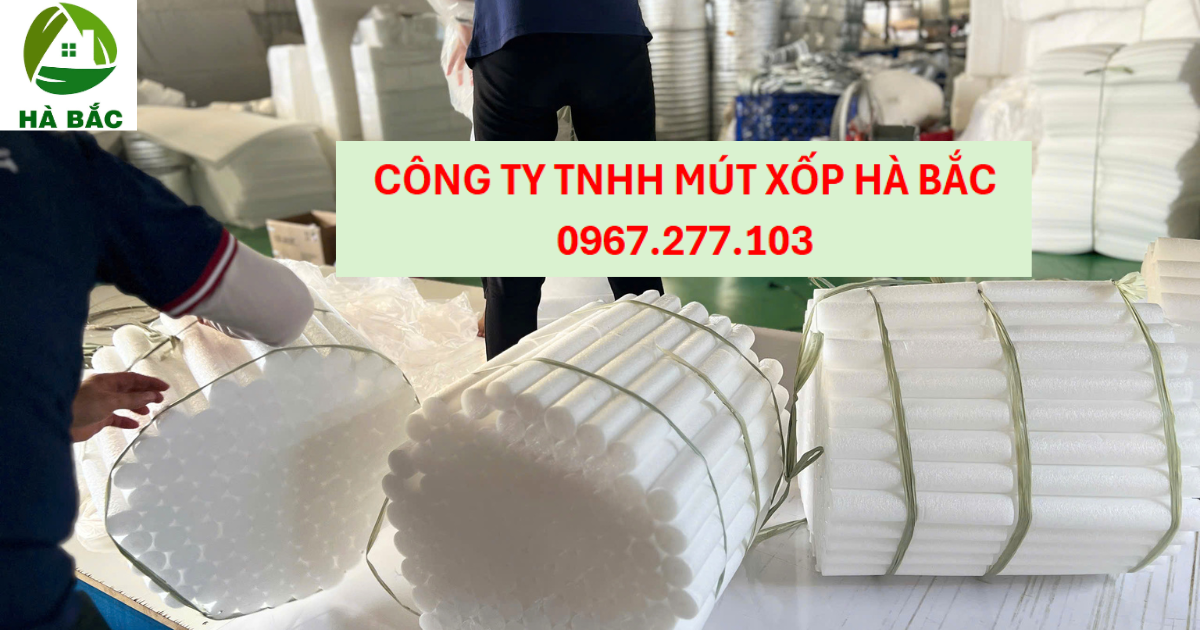 ống rod pe foam, cắt theo yêu cầu 