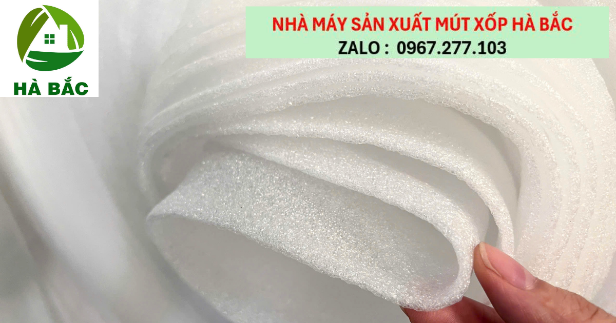 Mút PE Foam lót balo tại Bình Dương
