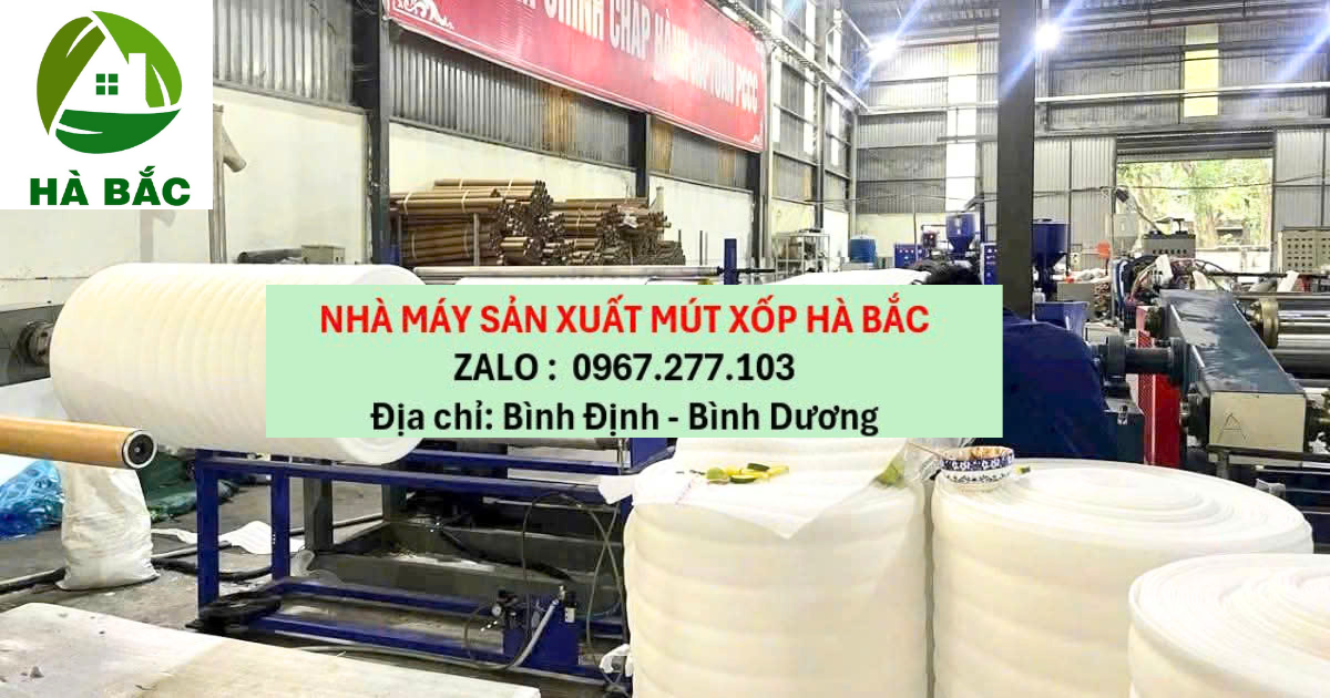 Mút PE Foam lót balo tại Bình Dương