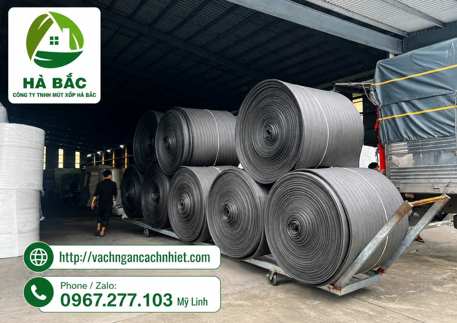 Mút xốp Pe Foam màu đen