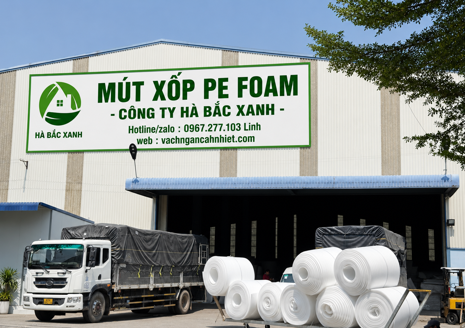 Mút xốp Pe Faom giá rẻ tại Bắc Ninh