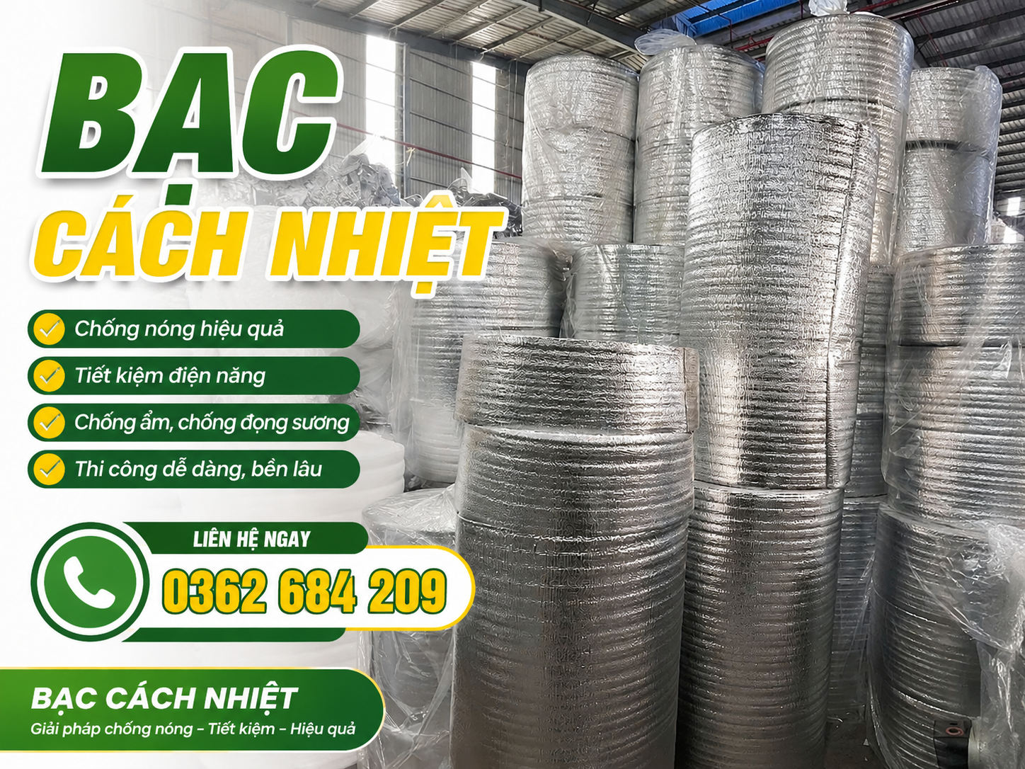 bạc cách nhiệt