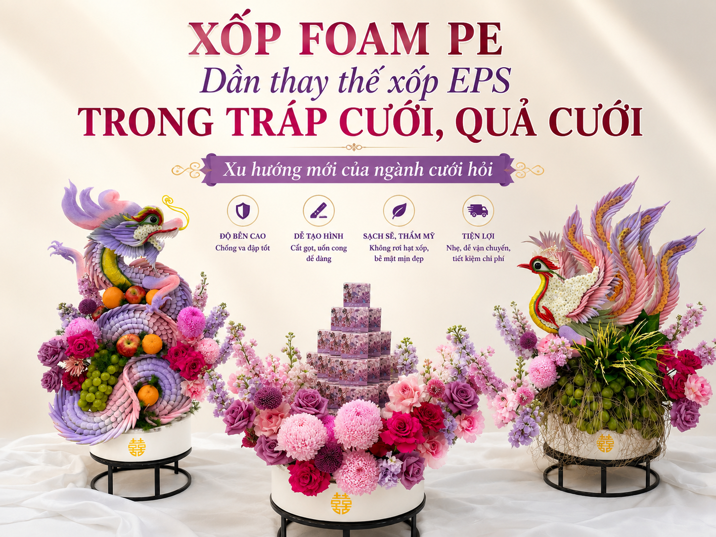 Xốp foam PE