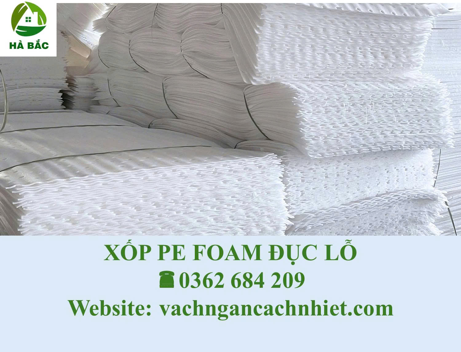 Xốp PE Foam đục lỗ