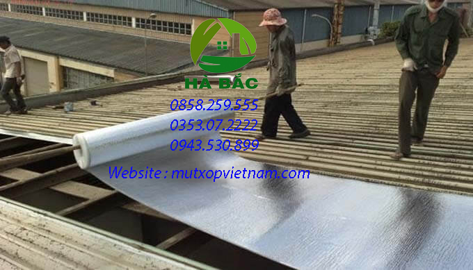 xốp cách nhiệt một mặt bạc