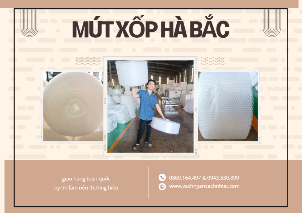 Xốp hơi cắt khúc