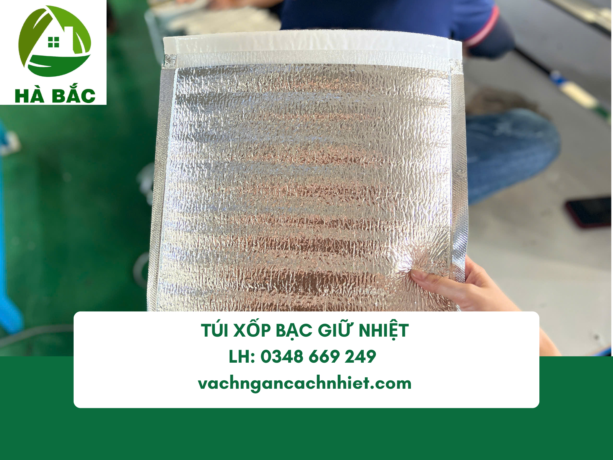 Túi xốp bạc ship đồ ăn đi xa giá rẻ tại Bình Dương – Liên hệ 0348 669 249