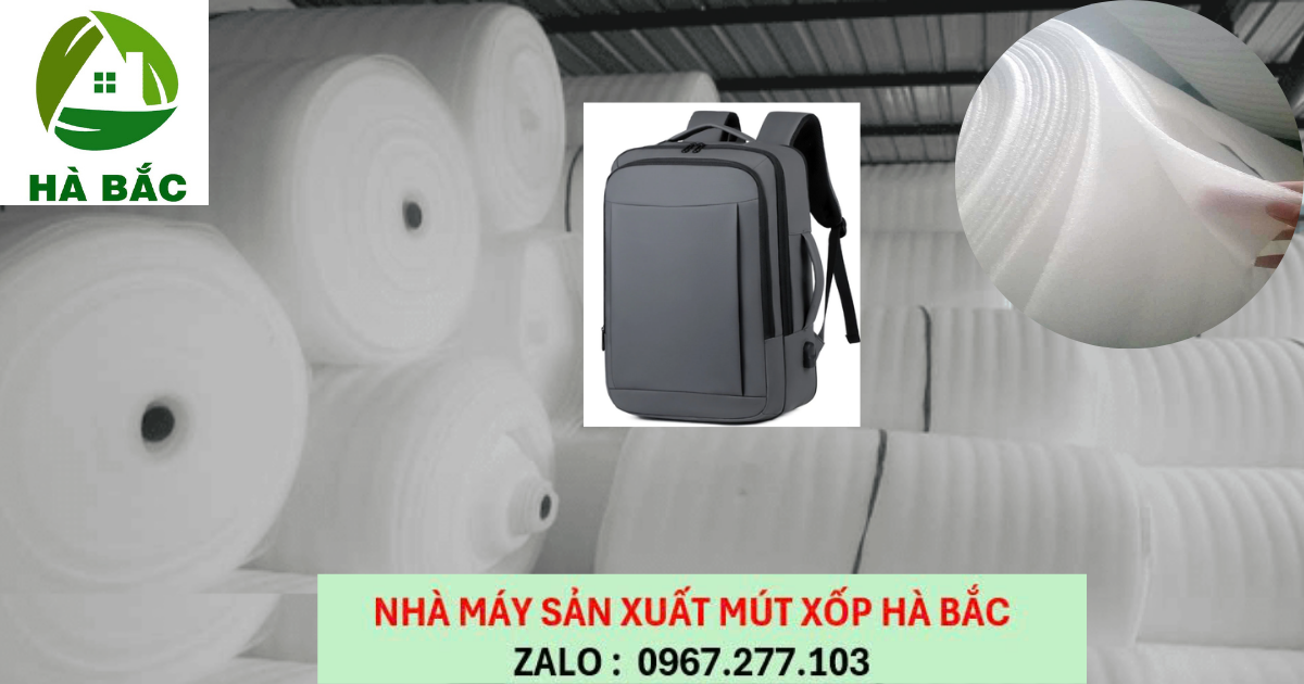 Mút PE Foam lót balo tại Bình Dương