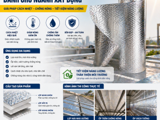 Xốp bạc cách nhiệt nhà xưởng