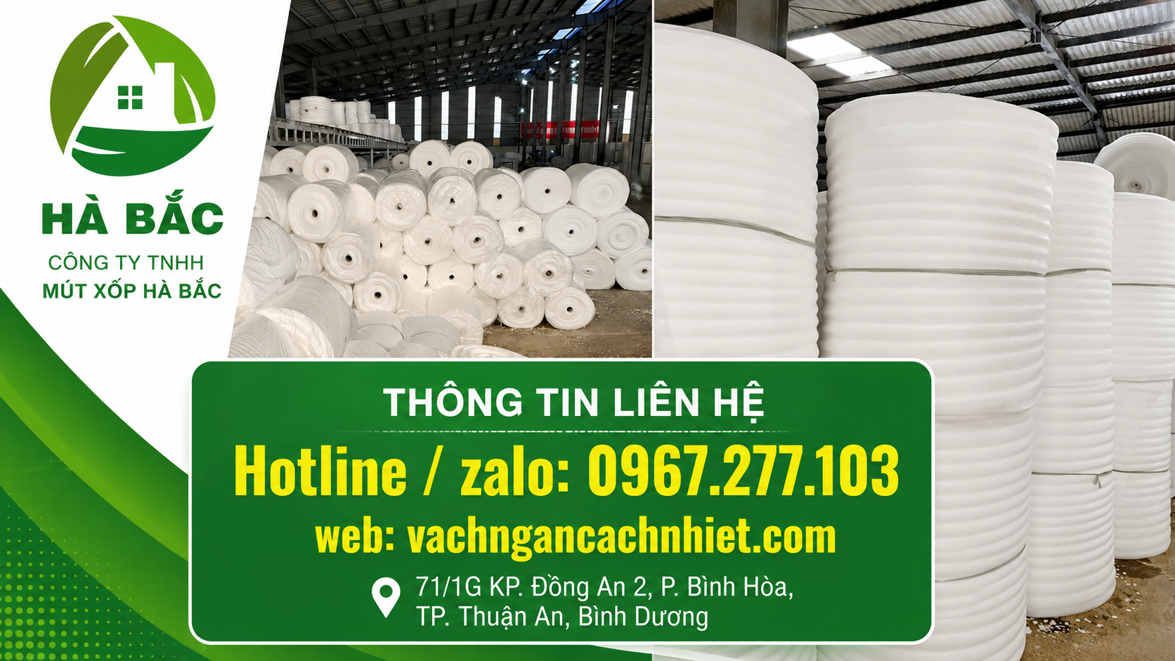 Công ty sản xuất mút xốp PE Foam 10mm tại Bình Dương