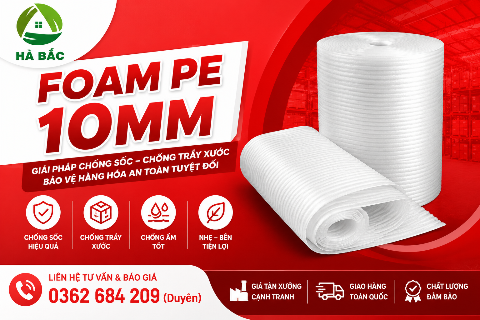 Foam PE 10mm