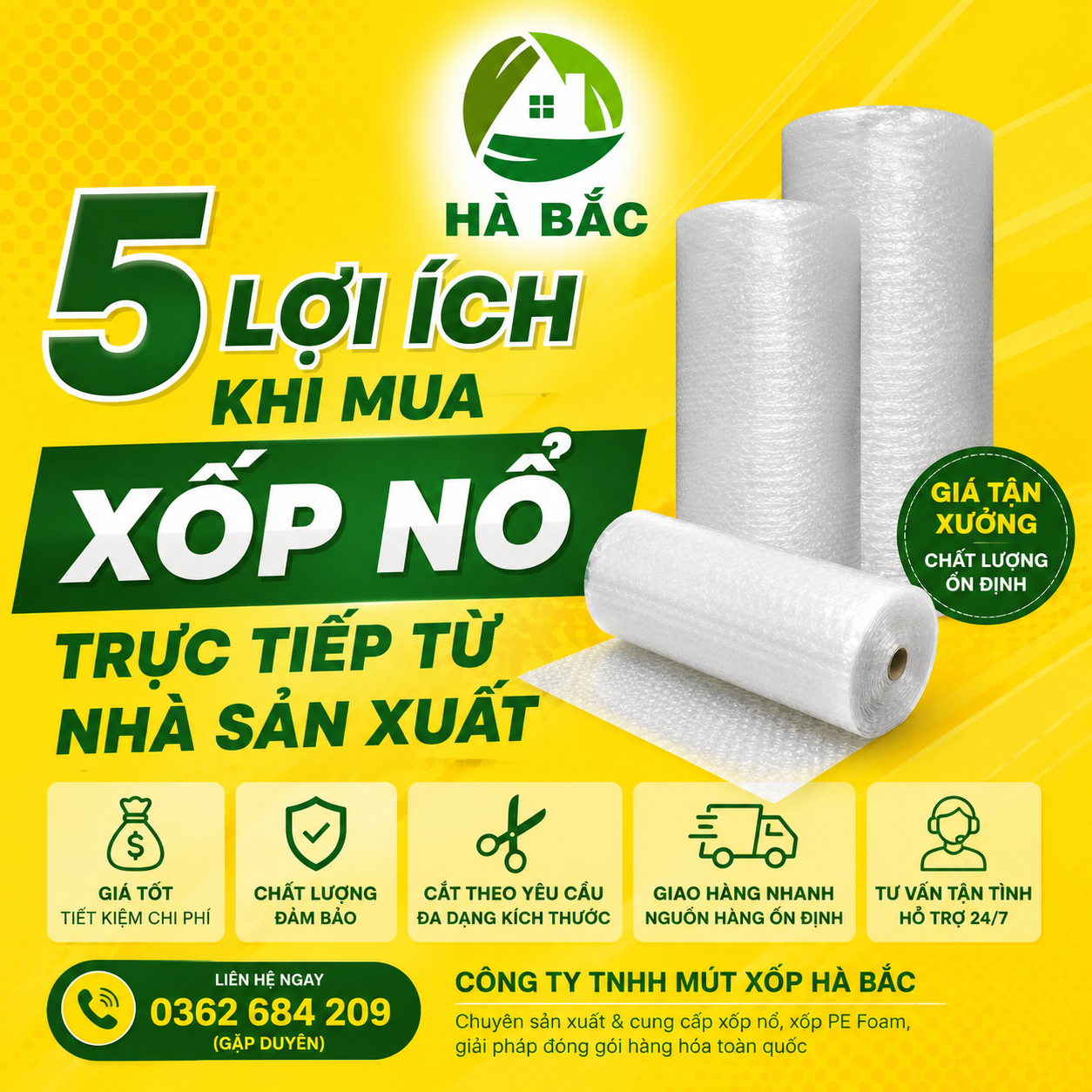 5 lợi ích khi mua xốp nổ trực tiếp từ nhà sản xuất