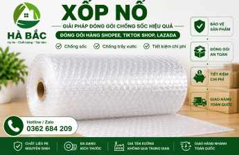 Xốp nổ đóng gói hàng Shopee
