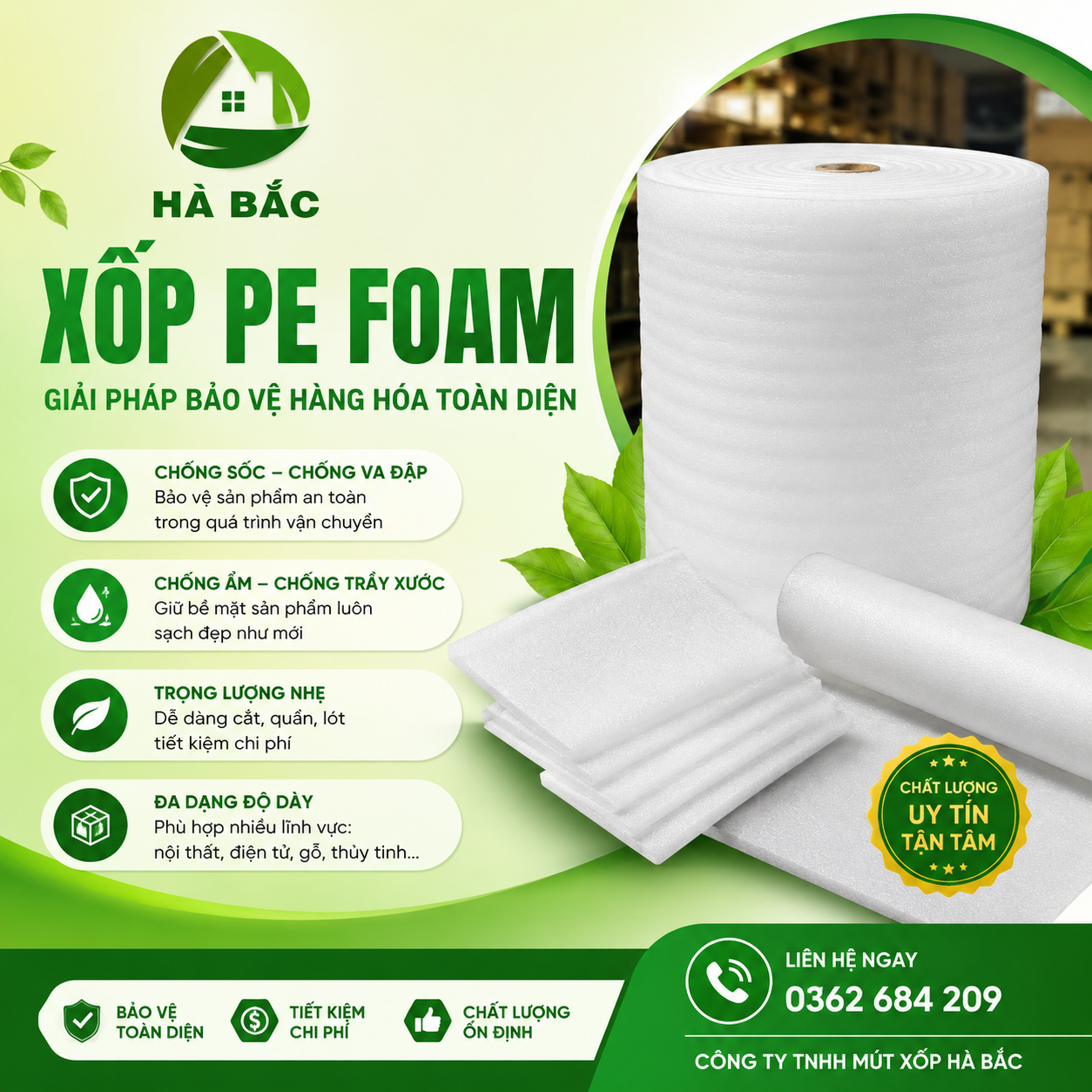 Xốp PE Foam