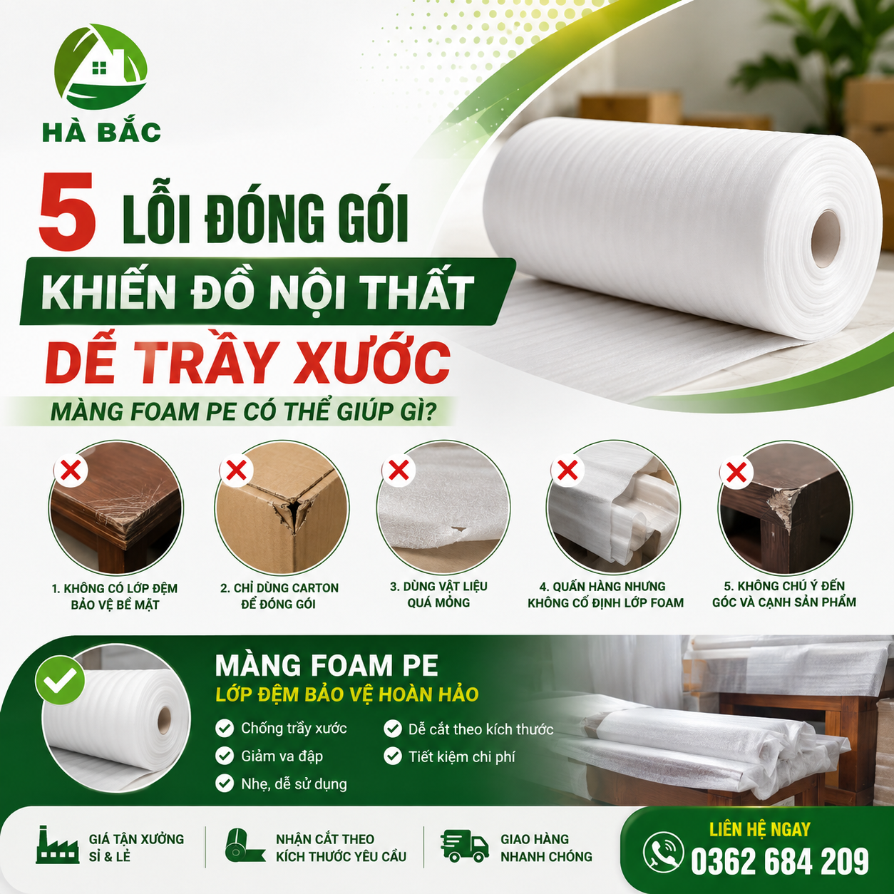 Màng Foam PE