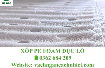 Màng PE Foam đục lỗ