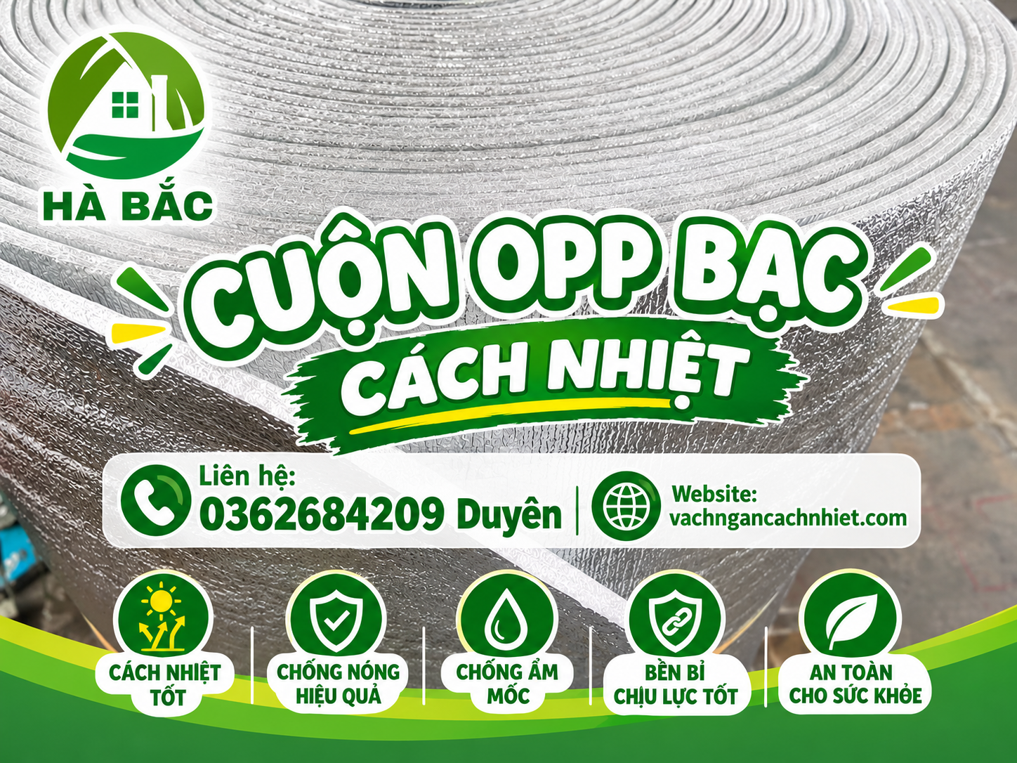 Bạc cách nhiệt Quãng Ngaĩ